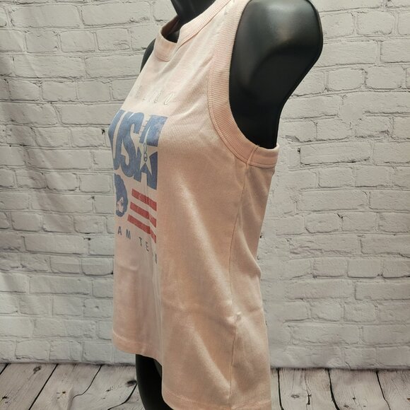 Malibu Barbie USA Ribbed Tank Top - Picture 5 of 8